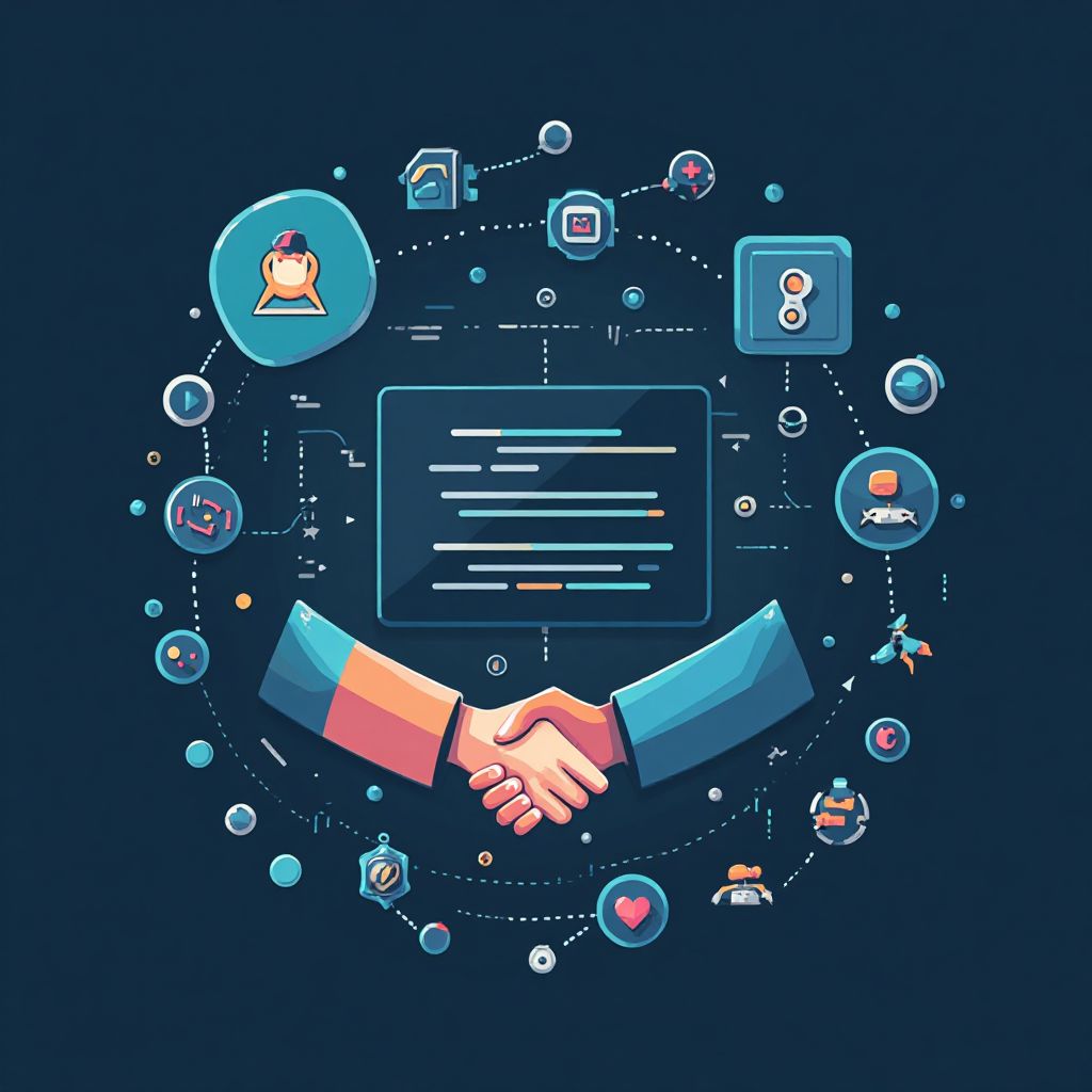 Developer partnerships icon